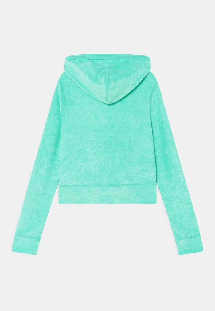 Abercrombie & Fitch MAY - Zip-up Sweatshirt - Green 2 Abercrombie & Fitch MAY - Zip-up Sweatshirt - Green - Image 2
