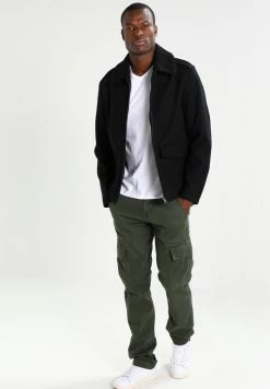 Abercrombie & Fitch VNECK 3 PACK - Basic T-shirt - White/black/grey