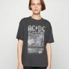 Abercrombie & Fitch VINTAGE TABLOID LICENSING - Print T-shirt - Grey