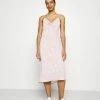 Abercrombie & Fitch NECK SLIP MIDI DRESS - Day Dress - Rose