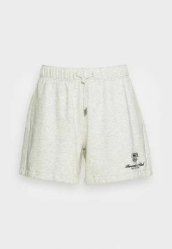 Abercrombie & Fitch TREND LOGO - Shorts - Heather Grey -Abercrombie & Fitch Shop 52a34f8757c64ec9b65356926bb5849b
