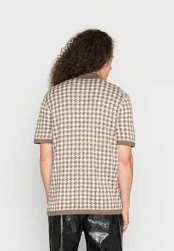 Abercrombie & Fitch STITCH CABANA SWOLO - Shirt - Brown -Abercrombie & Fitch Shop 53604d3dbba34c10aa1c5bb6400de445