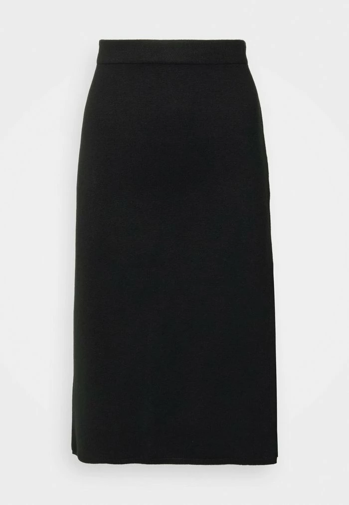 Abercrombie & Fitch CHASE MIDI - A-line Skirt - Black 4 Abercrombie & Fitch CHASE MIDI - A-line Skirt - Black - Image 4