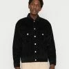 Abercrombie & Fitch TRUCKER COLLAR - Summer Jacket - Black