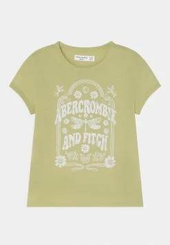 Abercrombie & Fitch POSITIVE TEE - Print T-shirt - Green