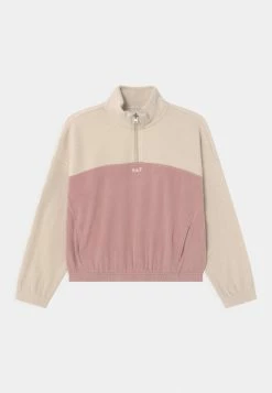Abercrombie & Fitch POLAR PATTERN - Fleece Jumper - Pink