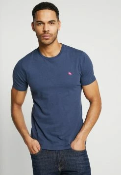 Abercrombie & Fitch FRINGE CREW 3 PACK - Basic T-shirt - Black/light Blue/dark Blue -Abercrombie & Fitch Shop 58063024366b4cbf8438d44200cad27b