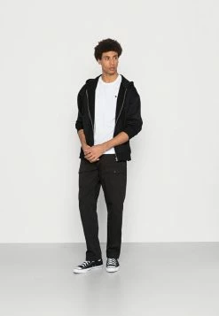 Abercrombie & Fitch ESSENTIAL 5er MULTIPACK NEUTRAL - Basic T-shirt - White/beige/heather/grey/black