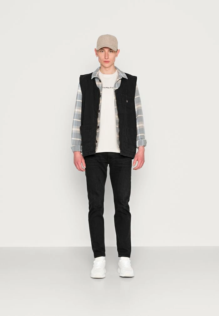 Abercrombie & Fitch BACK GEL LOGO - Print T-shirt - Tan 2 Abercrombie & Fitch BACK GEL LOGO - Print T-shirt - Tan - Image 2