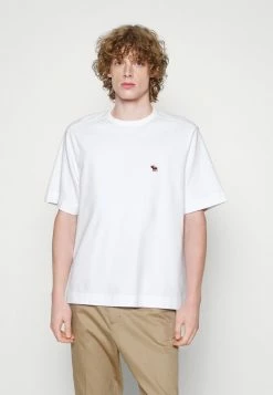 Abercrombie & Fitch DATE NIGHT TEE - Basic T-shirt - White