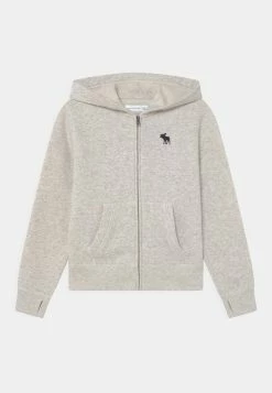 Abercrombie & Fitch UNIFORM - Zip-up Sweatshirt - Heather Grey