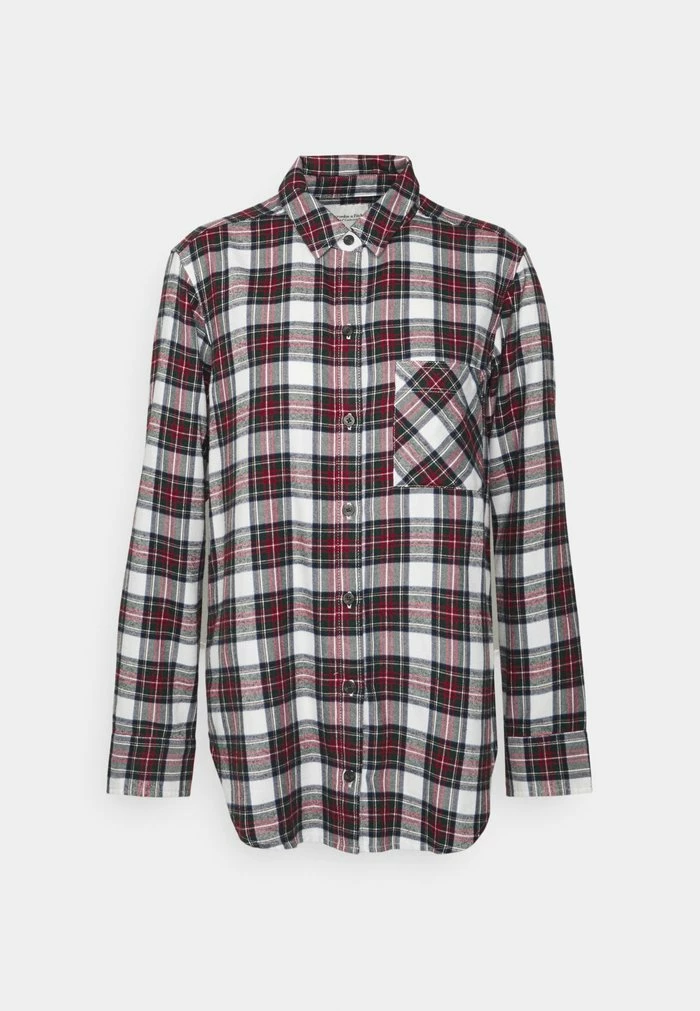 Abercrombie & Fitch HOLIDAY - Button-down Blouse - Cream Hero 5 Abercrombie & Fitch HOLIDAY - Button-down Blouse - Cream Hero - Image 5