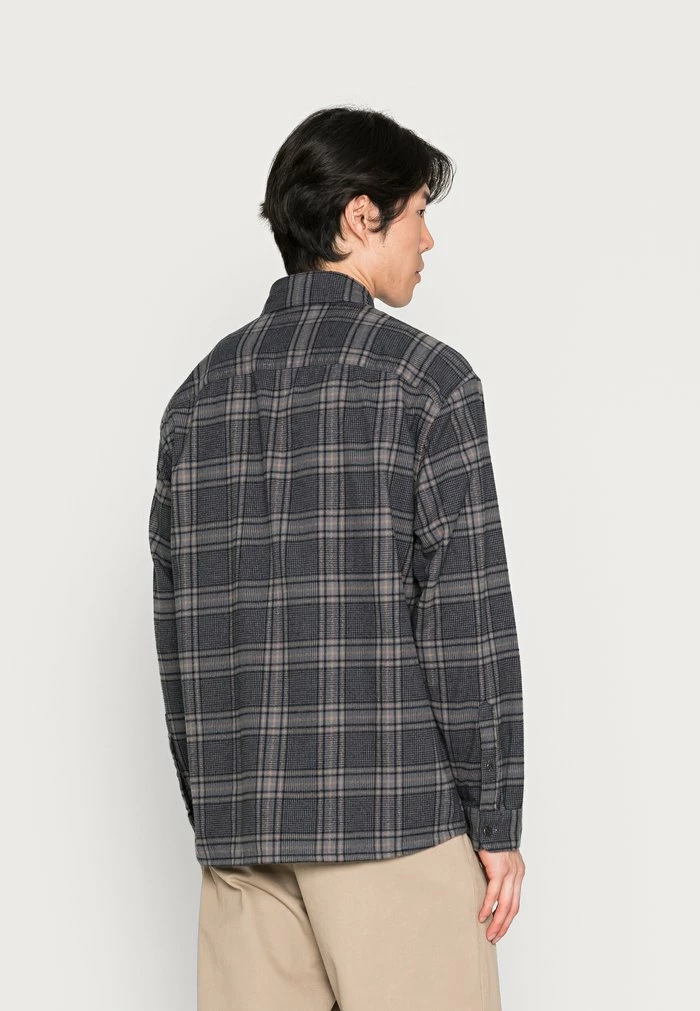 Abercrombie & Fitch RELAXED CORE - Shirt - Black Plaid 3 Abercrombie & Fitch RELAXED CORE - Shirt - Black Plaid - Image 3