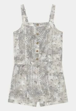 Abercrombie & Fitch UTILITY ROMPER - Jumpsuit - White