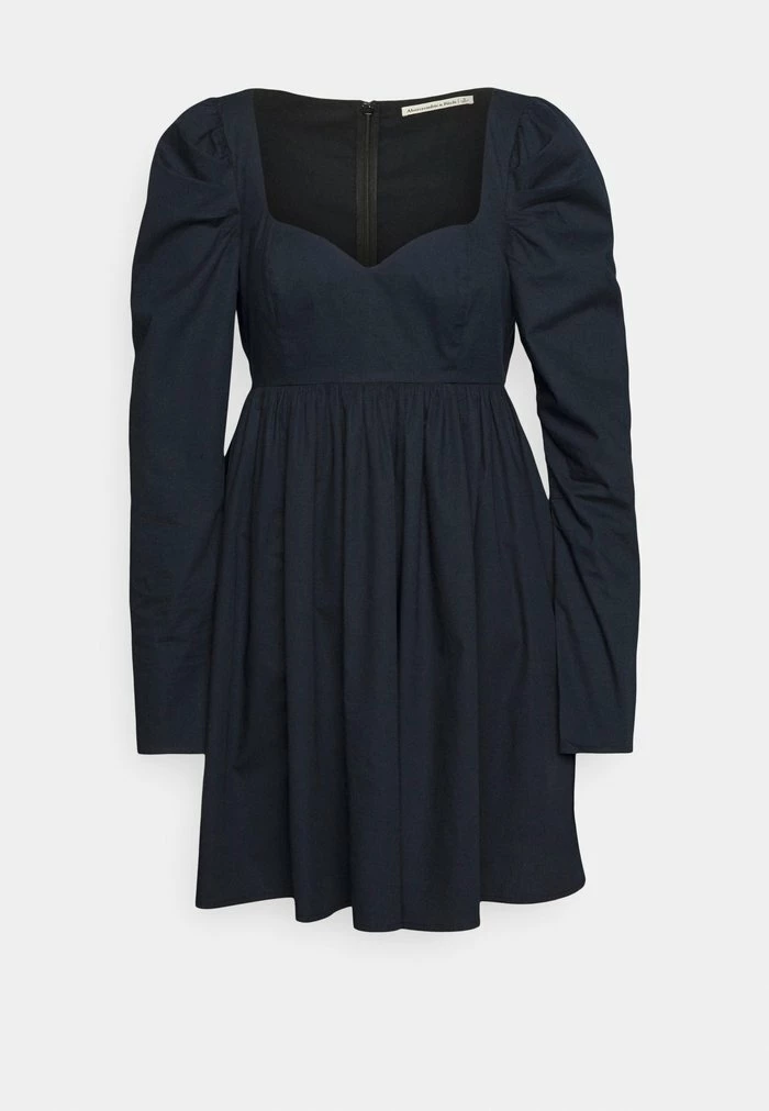 Abercrombie & Fitch BABYDOLL MINI - Jumper Dress - Black Beauty 5 Abercrombie & Fitch BABYDOLL MINI - Jumper Dress - Black Beauty - Image 5