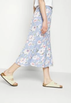 Abercrombie & Fitch WAIST MIDI - A-line Skirt - Blue 9 Abercrombie & Fitch WAIST MIDI - A-line Skirt - Blue -Abercrombie & Fitch Shop 5dc05dffb3eb40d4ab7ae25538da4d81