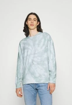 Abercrombie & Fitch MATCHBACK WASH CREW - Sweatshirt - Green