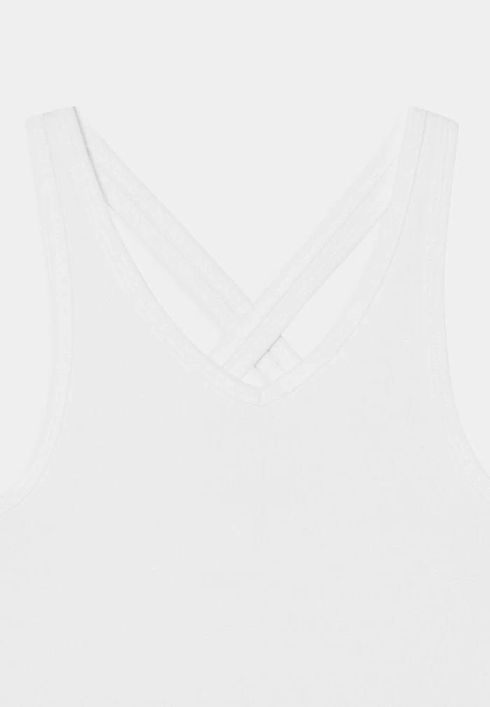 Abercrombie & Fitch COCONUT GIRL HALTER TANK SOLID - Top - White 3 Abercrombie & Fitch COCONUT GIRL HALTER TANK SOLID - Top - White - Image 3