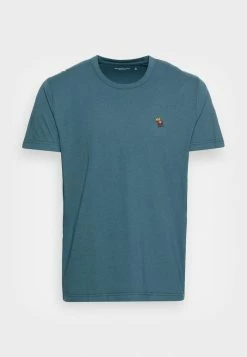 Abercrombie & Fitch Basic T-shirt - Blue -Abercrombie & Fitch Shop 60063b2991344cf8899d9c454df83fee