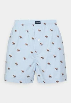 Abercrombie & Fitch WOVEN 5 PACK - Boxer Shorts - Light Blue, Blue, Dark Blue -Abercrombie & Fitch Shop 605196a6268d430c9257bc7c8c7df358