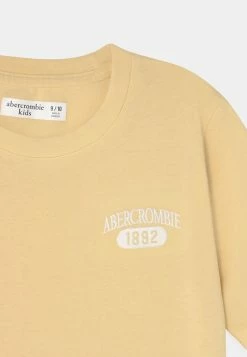 Abercrombie & Fitch TECH CORE LOGO - Print T-shirt - Yellow -Abercrombie & Fitch Shop 61039729ff19422ca96429faa388175e