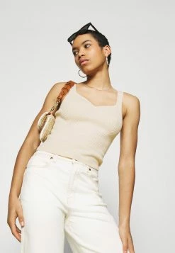 Abercrombie & Fitch Top - Soft Yellow -Abercrombie & Fitch Shop 618346b79be44436aa57e0f707377bd1