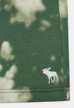 Abercrombie & Fitch ESSENTIALS AT THE KNEE - Tracksuit Bottoms - Green Dye Effect -Abercrombie & Fitch Shop 61e4a68b578f4569892511cf32328649