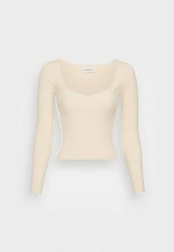 Abercrombie & Fitch SPONGEY VOOP - Jumper - Cream 8 Abercrombie & Fitch SPONGEY VOOP - Jumper - Cream -Abercrombie & Fitch Shop 622198db1aa44e83ab4af0f9c1799a51