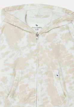 Abercrombie & Fitch FASHION PATTERN - Zip-up Sweatshirt - Neutral -Abercrombie & Fitch Shop 622b8f9e9eb44b5592eb7657f20907b2