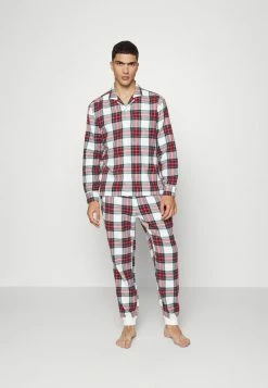 Abercrombie & Fitch CLASSIC SLEEP - Pyjamas - Cream Tartan