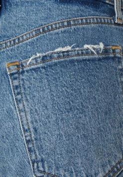 Abercrombie & Fitch CURVY MOM - Denim Shorts - Blue Denim -Abercrombie & Fitch Shop 65072f3c89fe44af9a4b2bce95708a83