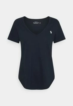 Abercrombie & Fitch VNECK 3 PACK - Basic T-shirt - Black/ White/ Navy -Abercrombie & Fitch Shop 6572131773454398a0c7b94dc54645b1