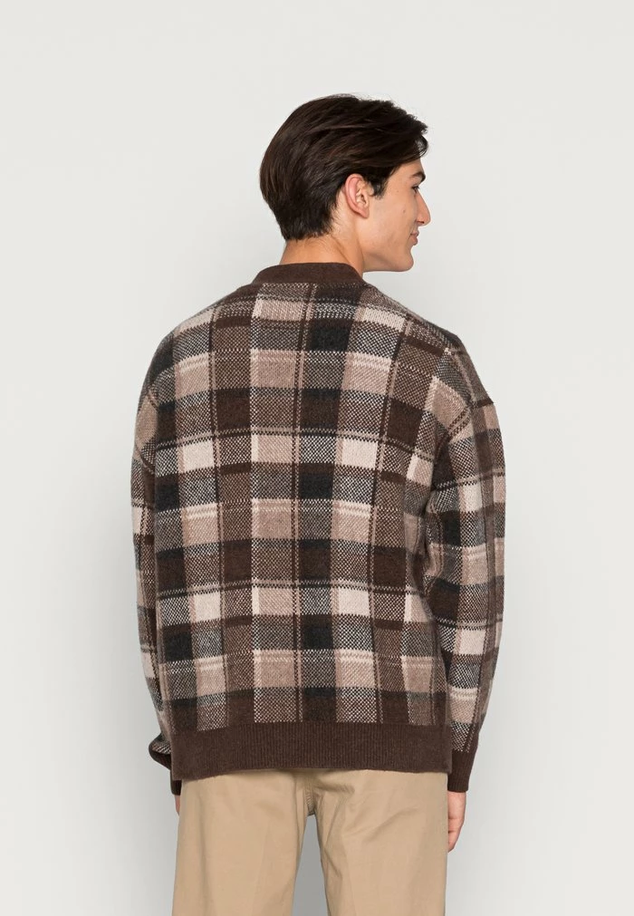 Abercrombie & Fitch PATTERN PLAID - Cardigan - Multi Coloured 3 Abercrombie & Fitch PATTERN PLAID - Cardigan - Multi Coloured - Image 3