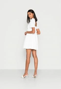 Abercrombie & Fitch KEYHOLE BABYDOLL - Day Dress - White 7 Abercrombie & Fitch KEYHOLE BABYDOLL - Day Dress - White -Abercrombie & Fitch Shop 689d3ea8fbad45bc8d52b88726c76c42