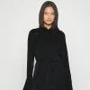 Abercrombie & Fitch SHIRTDRESS - Cocktail Dress / Party Dress - Black