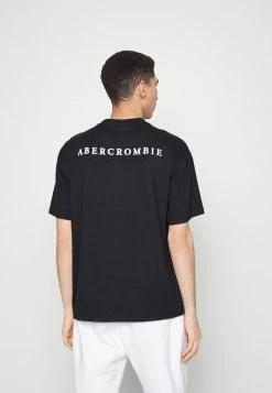 Abercrombie & Fitch TREND LOGO - Print T-shirt - Navy -Abercrombie & Fitch Shop 6930802fb72c4424acc23e54c993b038