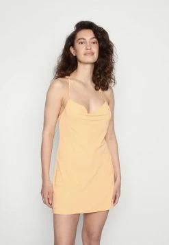 Abercrombie & Fitch COWL NECK SLIP - Cocktail Dress / Party Dress - Red