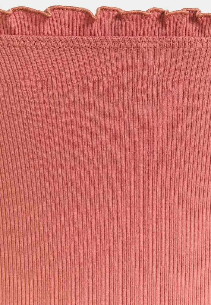 Abercrombie & Fitch BARE RUFFLE CAMI - Top - Red 3 Abercrombie & Fitch BARE RUFFLE CAMI - Top - Red - Image 3