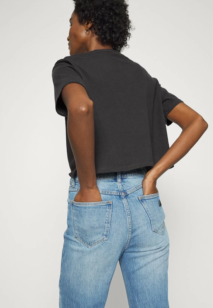 Abercrombie & Fitch EXCLUSIVE LOGO TEE - Print T-shirt - Phantom Black 5 Abercrombie & Fitch EXCLUSIVE LOGO TEE - Print T-shirt - Phantom Black - Image 5