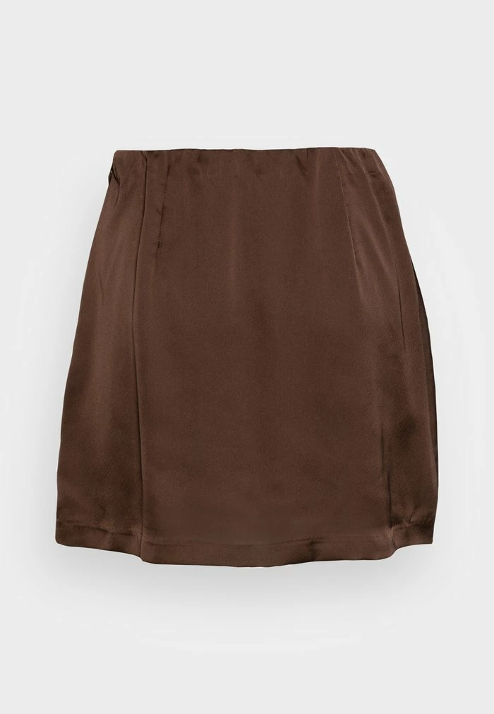 Abercrombie & Fitch SLINKY SKORT - Mini Skirt - Chestnut 2 Abercrombie & Fitch SLINKY SKORT - Mini Skirt - Chestnut - Image 2