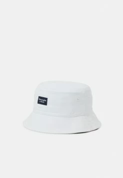 Abercrombie & Fitch BUCKET HAT SOLID UNISEX - Hat - White