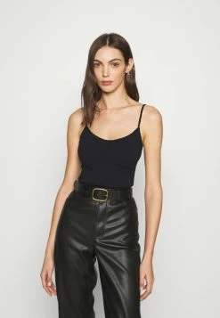 Abercrombie & Fitch BARE SEAMLESS CORSET SUIT - Top - Black