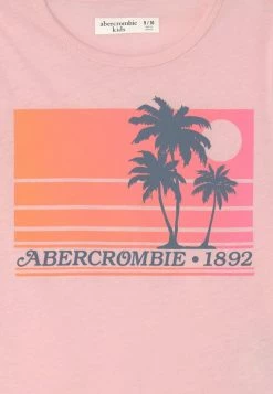 Abercrombie & Fitch COCONUT GIRL LOGO - Print T-shirt - Pink -Abercrombie & Fitch Shop 70e14f6195124c398a7bb3884e44e9cb