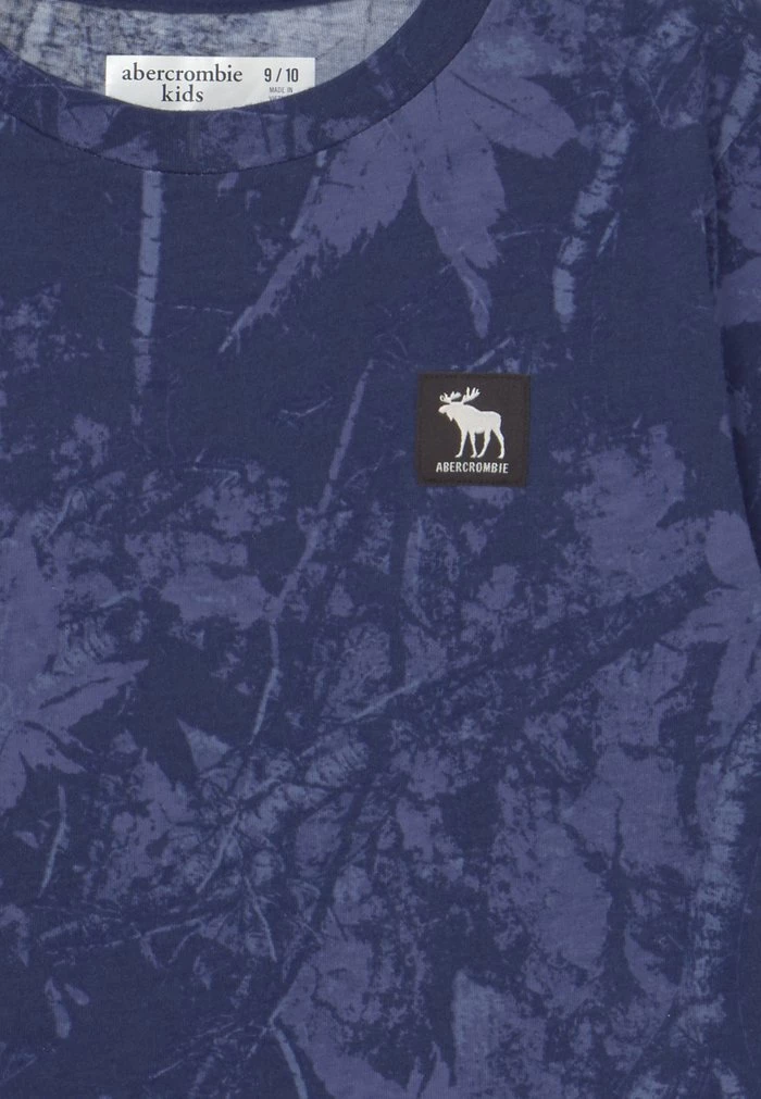 Abercrombie & Fitch PATTERN - Long Sleeved Top - Blue 3 Abercrombie & Fitch PATTERN - Long Sleeved Top - Blue - Image 3