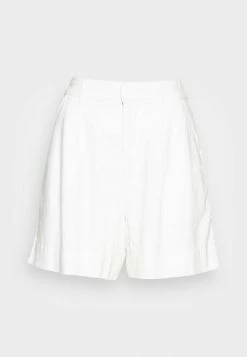 Abercrombie & Fitch LONG INSEAM TAILORED - Shorts - White -Abercrombie & Fitch Shop 71e1e54422be48488867a982e8f3e5f7