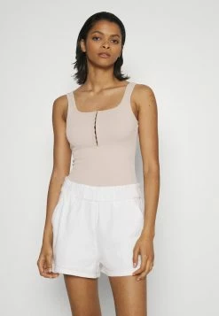 Abercrombie & Fitch BARE SEAMLESS BSUIT - Top - Tan