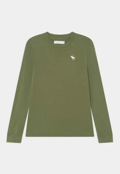 Abercrombie & Fitch BASIC - Long Sleeved Top - Green