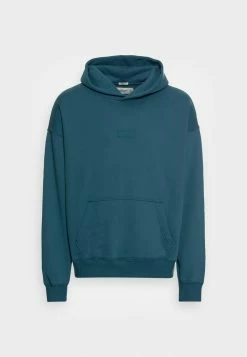 Abercrombie & Fitch CROSS CHEST UNISEX - Hoodie - Blue