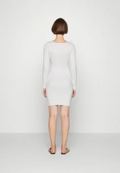 Abercrombie & Fitch WRAP FRONT MINI - Jumper Dress - Jet Stream -Abercrombie & Fitch Shop 75a0108ee86d4445986b8371152e156d