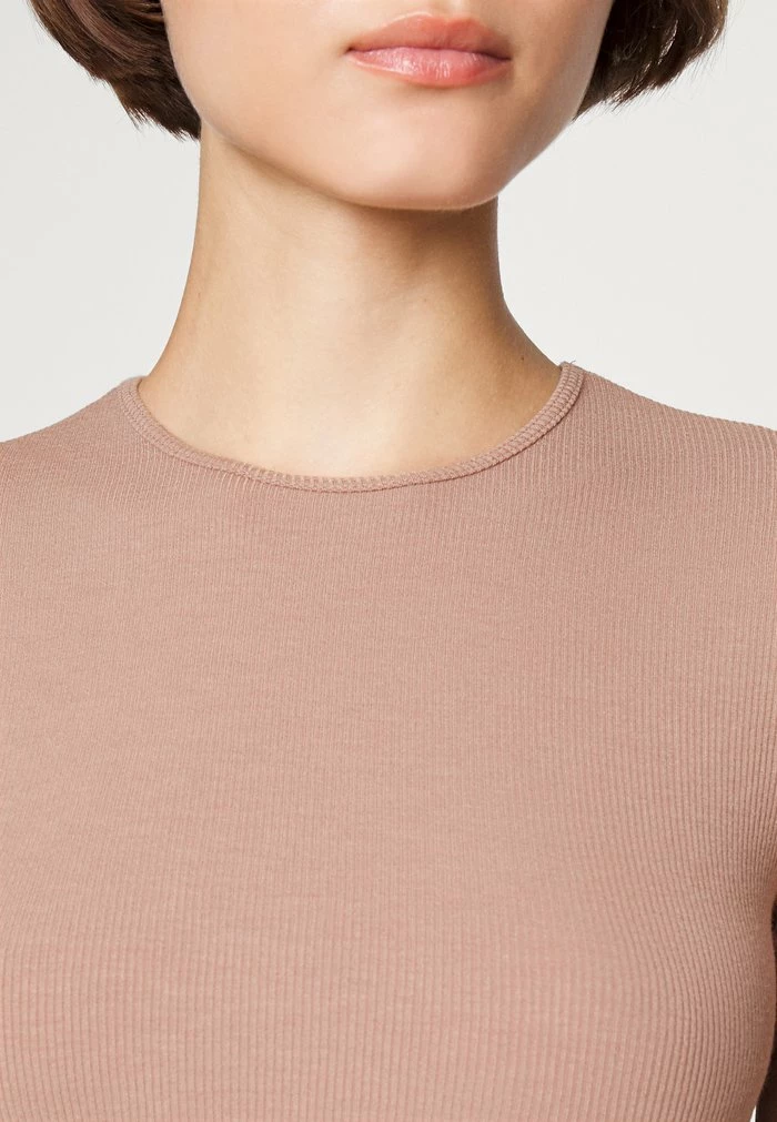 Abercrombie & Fitch 3 PACK - Long Sleeved Top - White/ginger/black 7 Abercrombie & Fitch 3 PACK - Long Sleeved Top - White/ginger/black - Image 7